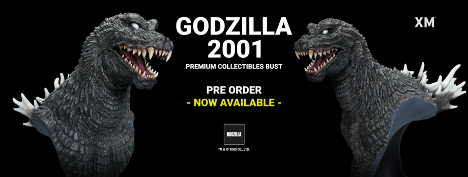 Premium Collectibles : Godzilla 2001 Bust Godzilla2001bustbannea5k21