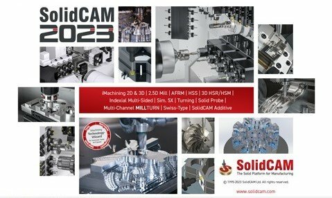 SolidCAM 2023 SP3 HF2  for SolidWorks 2018-2024 (x64) Multilingual