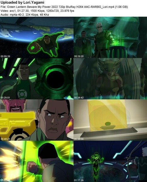 Green Lantern Beware My Power (2022) 720p BluRay x264-RARBG