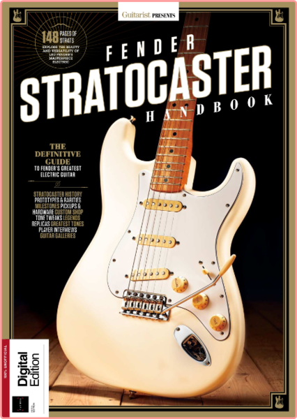 Guitarist Presents Fender Stratocaster Handbook 5th-Edition 2022