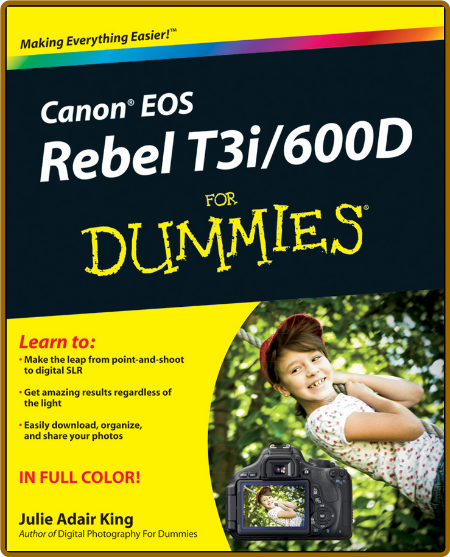 Canon Eos Rebel T3i 600d For Dummies