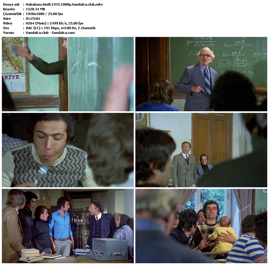 Hababam Sınıfı indir | 1080p | 1975