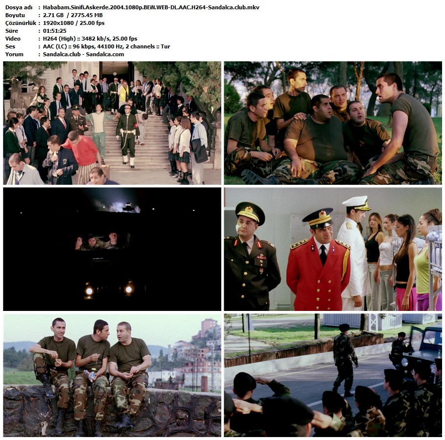 Hababam Sınıfı Askerde indir | 1080p | 2005