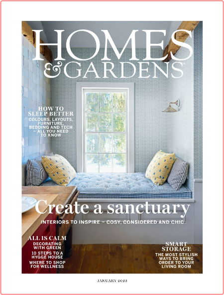Homes and Gardens UK-January 2023