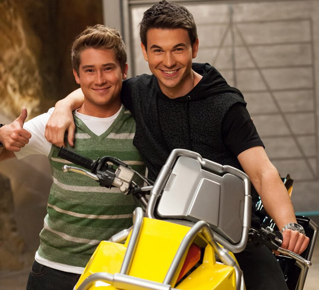 I currently ship the Riley and Chase, the green and black rangers from Powe...