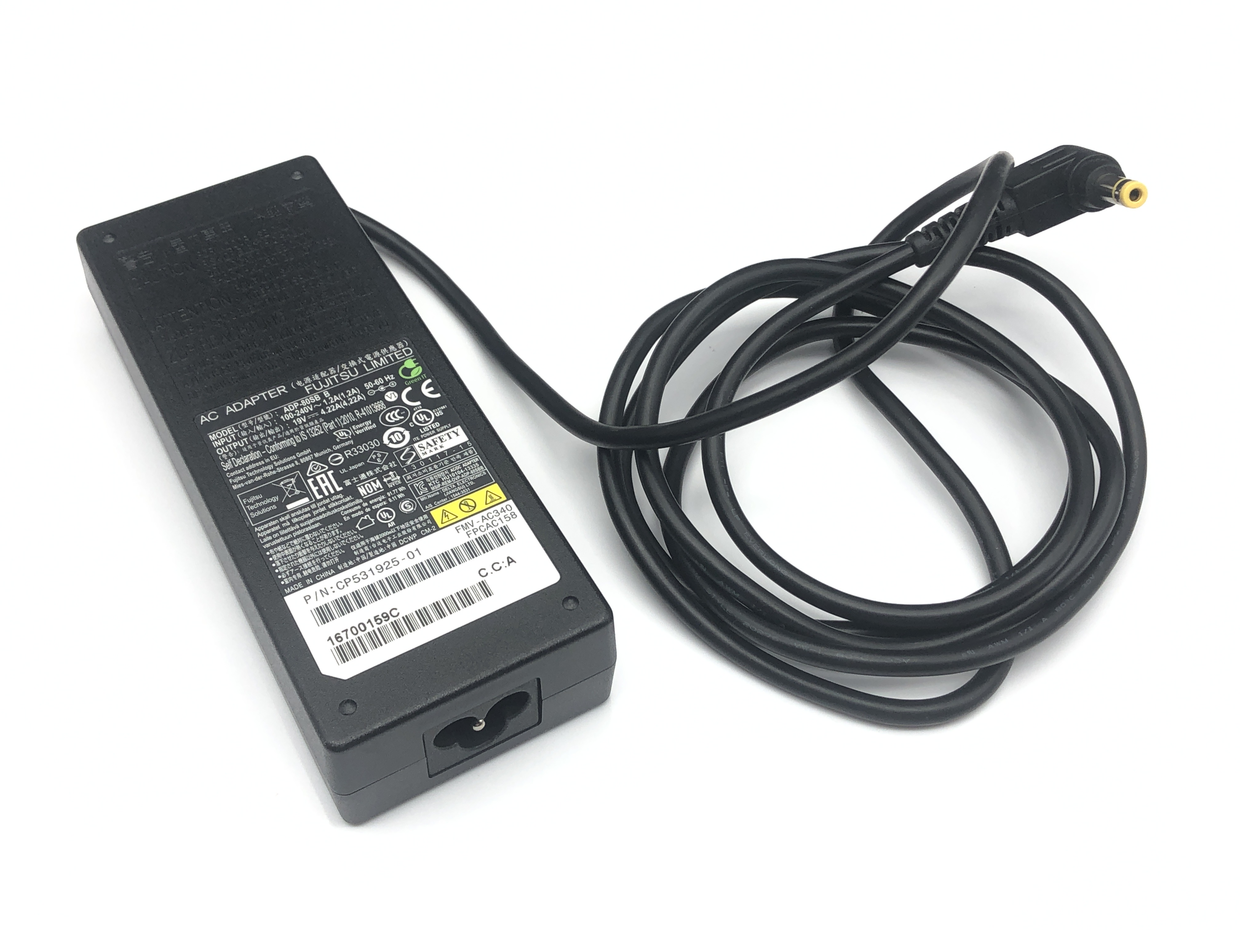 Fujitsu AC Adapter Netzteil Ladegerät Kompatibel für MSI fx700 i3847w7p, ms 163d