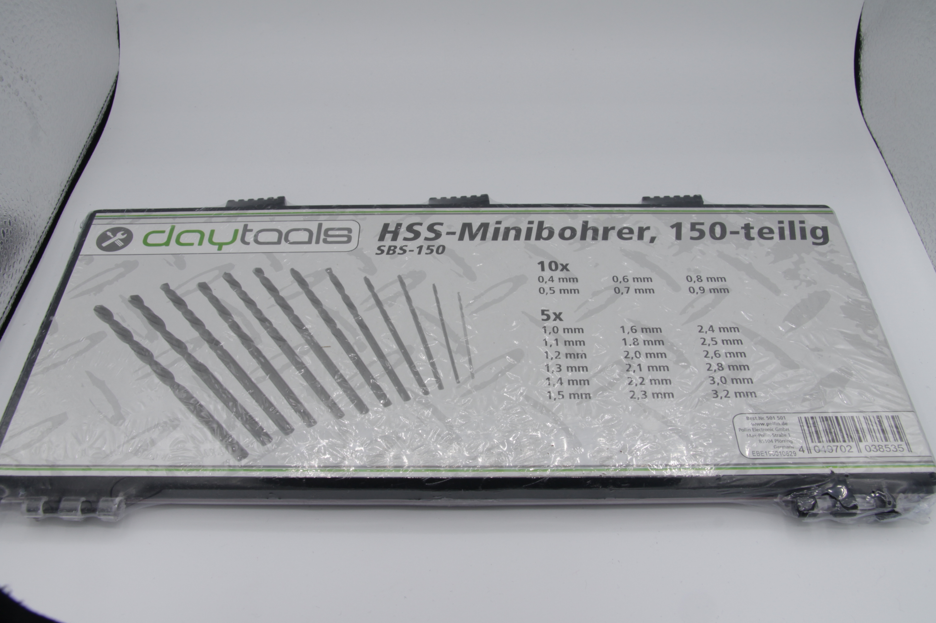 HSS-Minibohrer DAYTOOLS SBS-150, 150-teilig