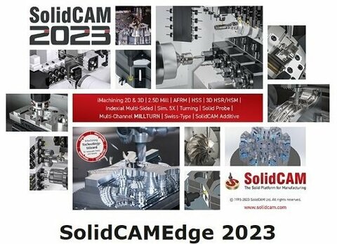 SolidCAM 2023 SP3 for Solid Edge 2020-2024 (x64) Multilingual