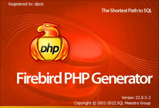 Firebird PHP Generator Professional 22.8.0.3 Multilingual