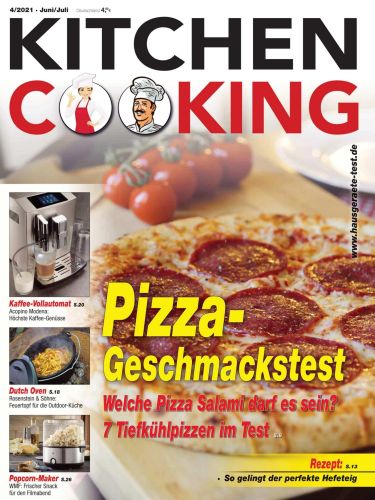 Cover: Kitchen King Testmagazin für Haushaltsgeräte No 04 2021