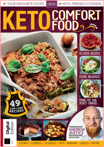 Keto Comfort Food – 4th Edition – December 2022