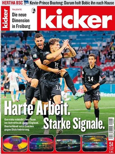 Cover: Kicker Sportmagazin No 51 vom 24 Juni 2021