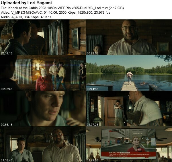 Knock at the Cabin (2023) 1080p WEBRip x265-Dual YG