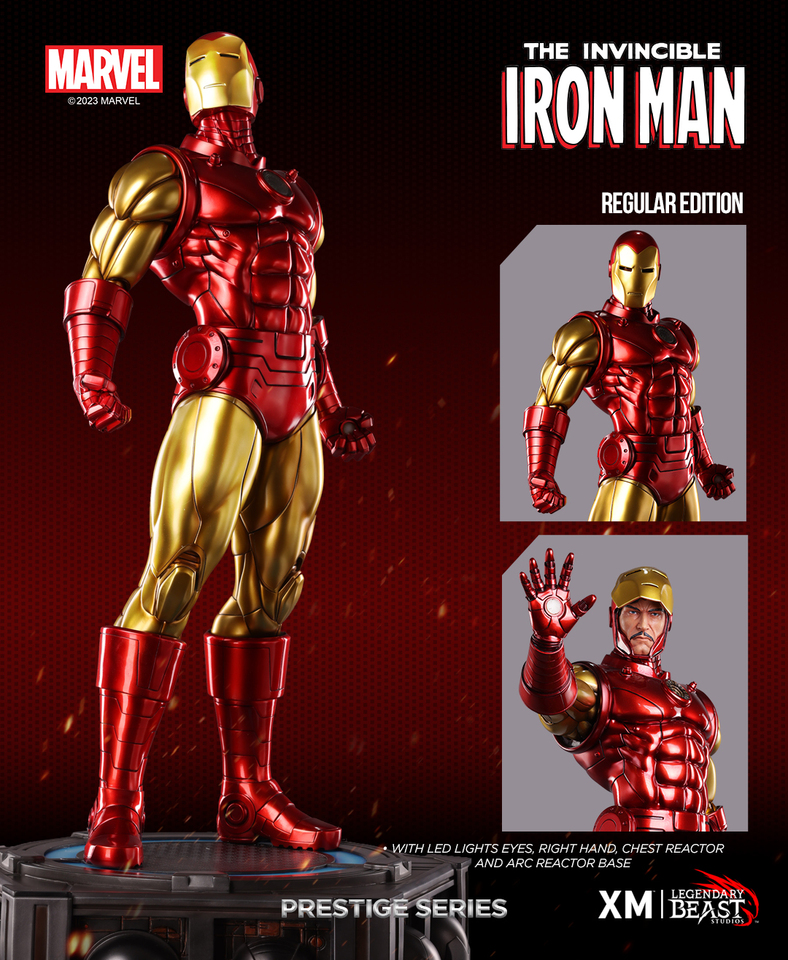 Premium Collectibles : Iron Man Classic 1/3 Statue Lbs-ironmanprestigepod9fi9