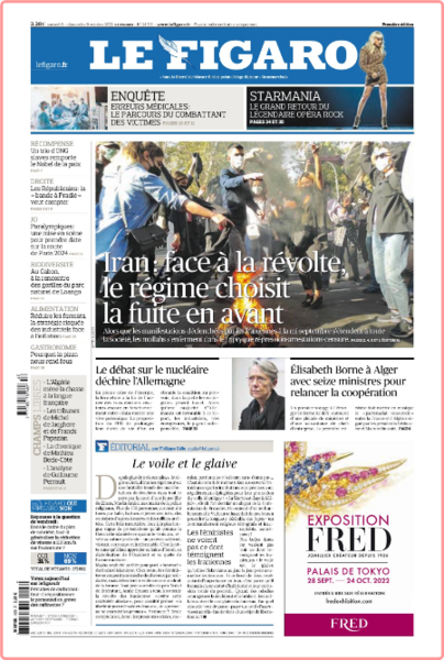 Le Figaro - No  24,301 [08-09 Oct 2022] copy 2