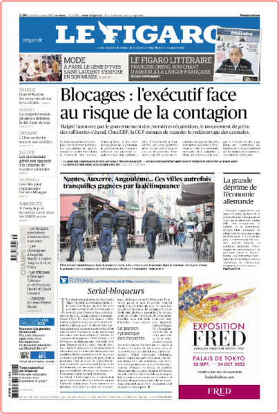 Le Figaro - No  24,305 [13 Oct 2022]