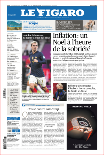 Le Figaro - No  24,360 [16 Dec 2022]