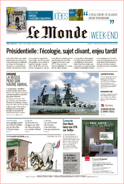 Le Monde - No  24,035 [16 Apr 2022]