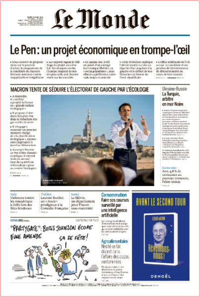 Le Monde - No  24,037 [19 Apr 2022]