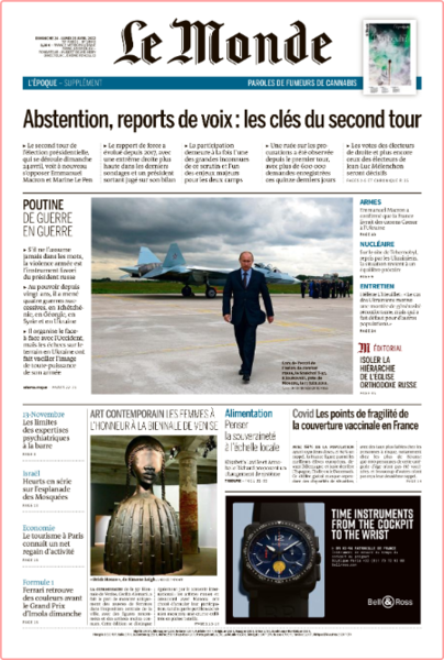 Le Monde - No  24,042 [24 Apr 2022]