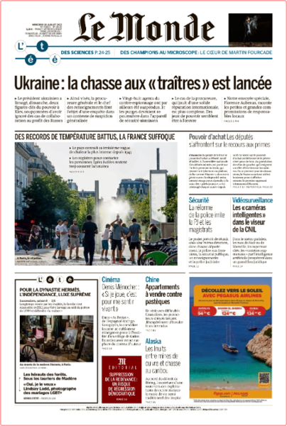 Le Monde - No  24,116 [20 Jul 2022]