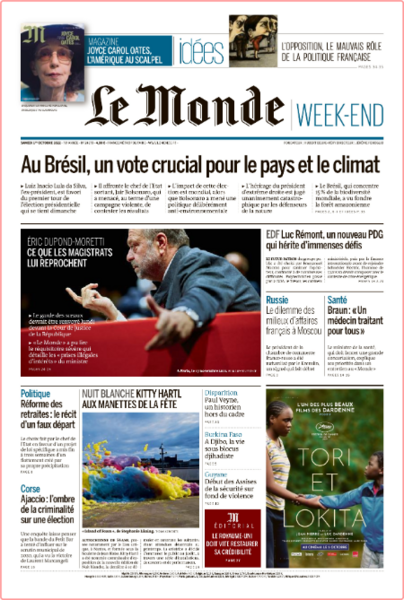 Le Monde - No  24,179 [01 Oct 2022]