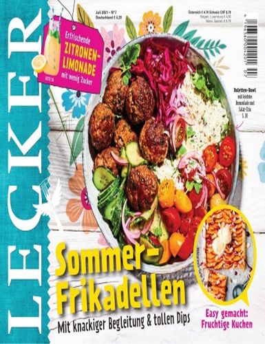 Cover: Lecker Kochmagazin No 07 2021