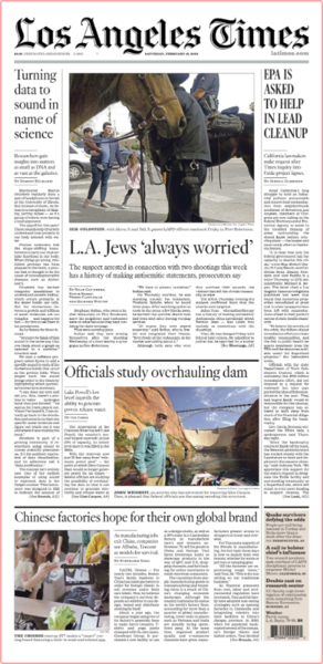 Los Angeles Times - Vol  142 No  077 [18 Feb 2023]