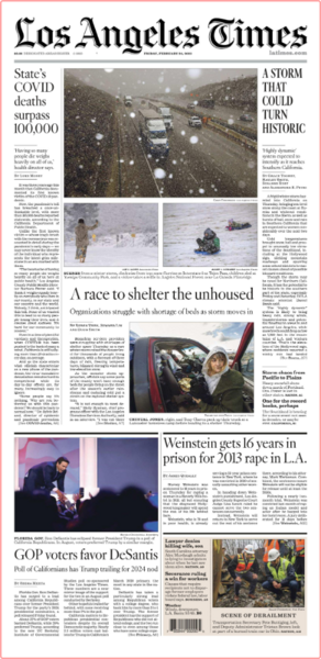 Los Angeles Times - Vol  142 No  083 [24 Feb 2023]