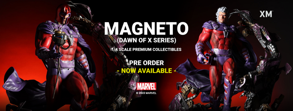 Premium Collectibles : Magneto 1/4 Statue Magnetofacebookbannerixip6