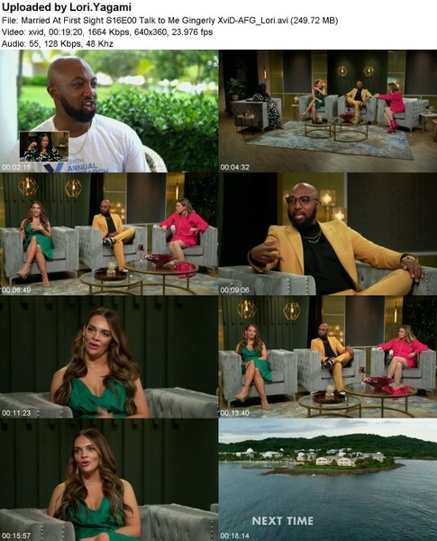 Married At First Sight S16E00 Talk to Me Gingerly XviD-[AFG]