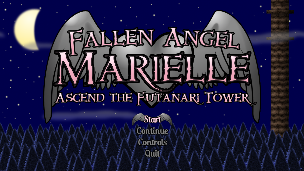 Fallen angel marielle ascend the futanari tower