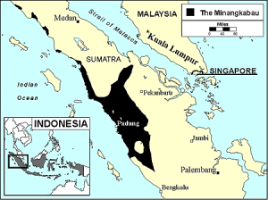 Ethnien & Kulturen Minangkabau-map-300x22jcgm