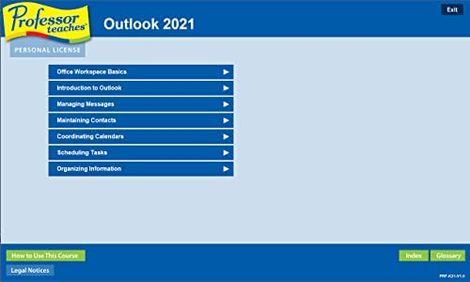 Professor Teaches Outlook 2021 v1.0
