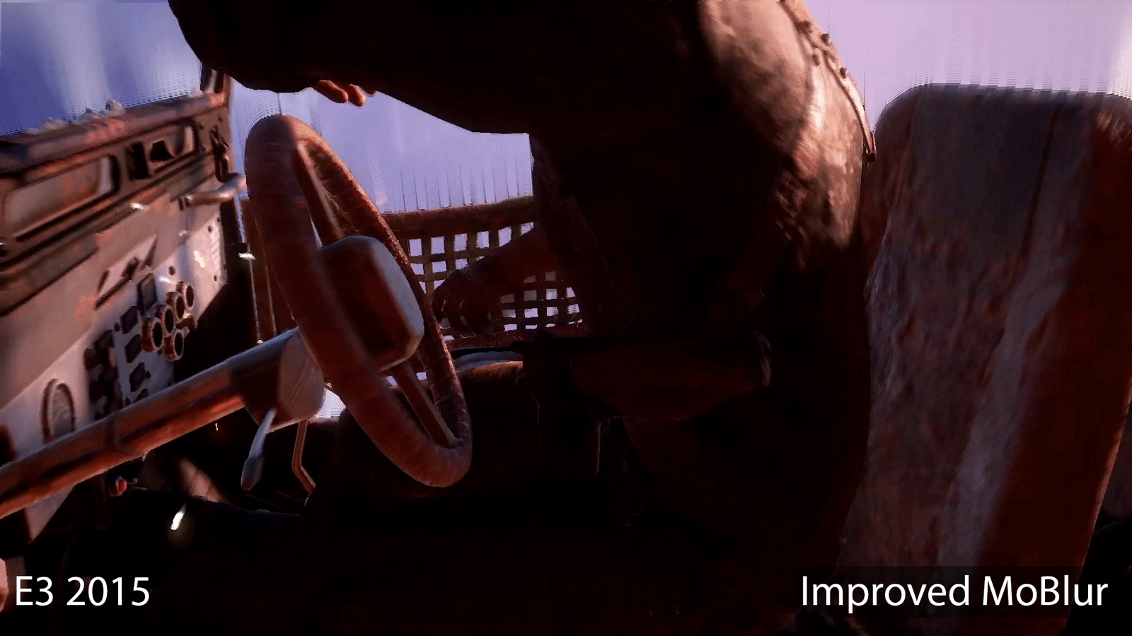 Uncharted 4: Motion Blur Improvement 2015 vs 2016