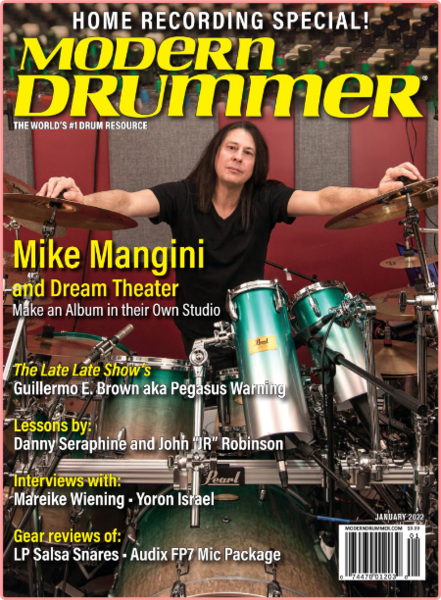 Modern Drummer Magazine-January 2022