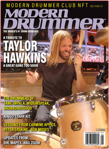 Modern Drummer Magazine-May 2022