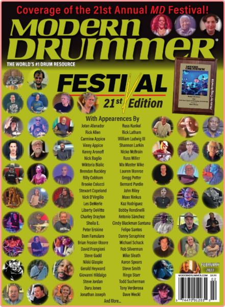 Modern Drummer Magazine-February 2022