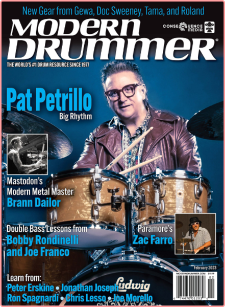 Modern Drummer Magazine-February 2023