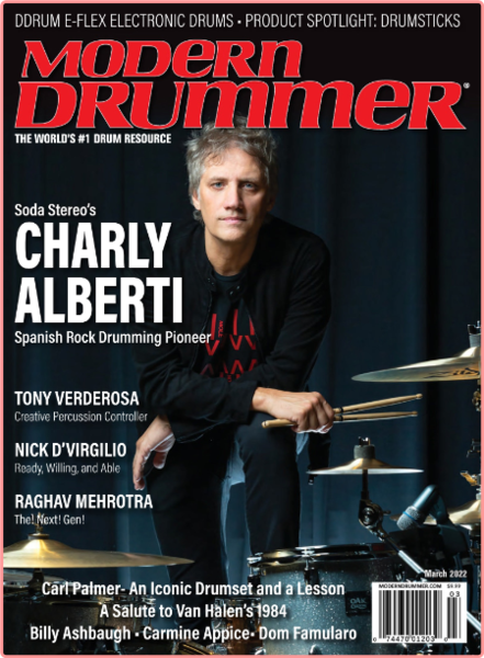 Modern Drummer Magazine-March 2022