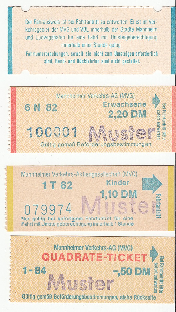 5 alte Fahrkarten nicht bedruckt neuwertiger Zustand zweifarbige Pappe /S190