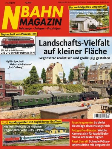 Cover: N-Bahn Magazin No 04 2021