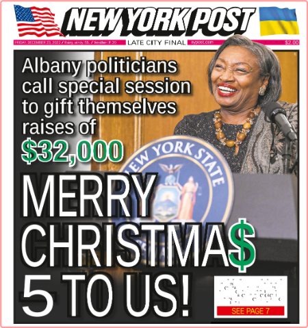 New York Post - Vol  222 No  038 [23 Dec 2022]