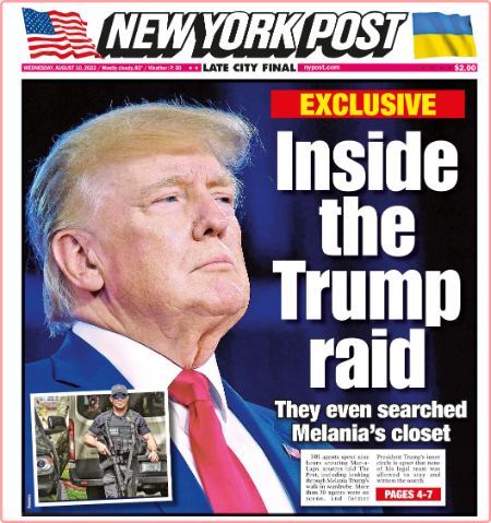 New York Post August 10 Th 2022
