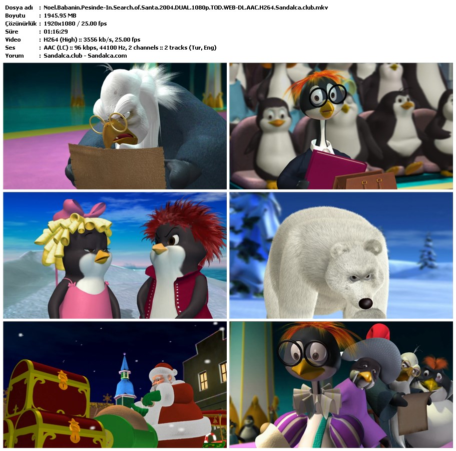 Noel Babanın Peşinde Türkçe Dublaj indir | 1080p DUAL | 2004