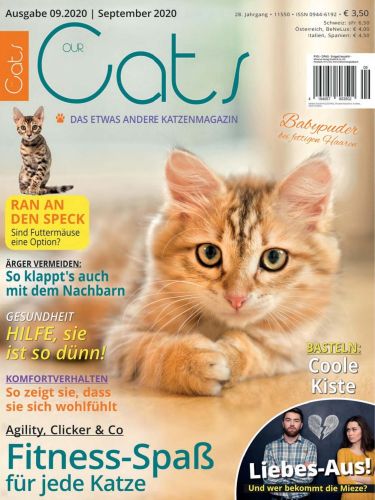 Cover: Our Cats Deutschlands modernes Katzenmagazin No 09 September 2020