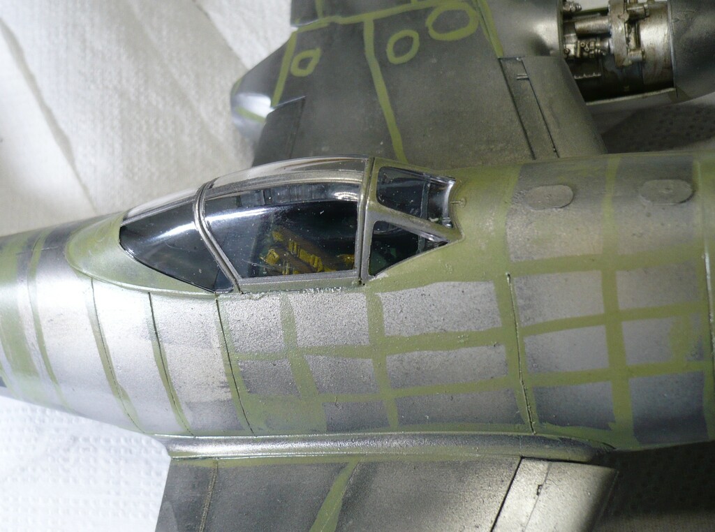 Me 262 "711" in 1/32 von Revell P10901082a5cwc