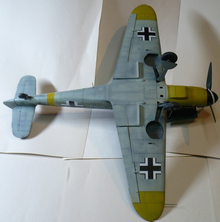 Messerschmitt Bf109-G6 Barkhorn in 1:35 von Border Model P109014224fdcu