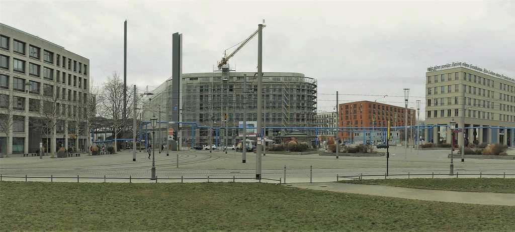 Bausituation Dresden Postplatz