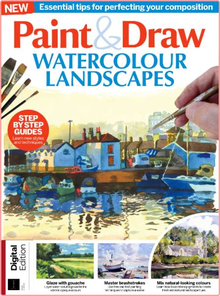 Paint and Draw Watercolour Landscapes 1st-Edition 2022